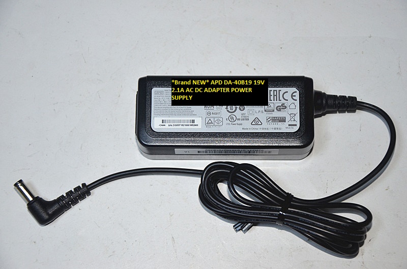 *Brand NEW* APD DA-40B19 19V 2.1A AC DC ADAPTER POWER SUPPLY